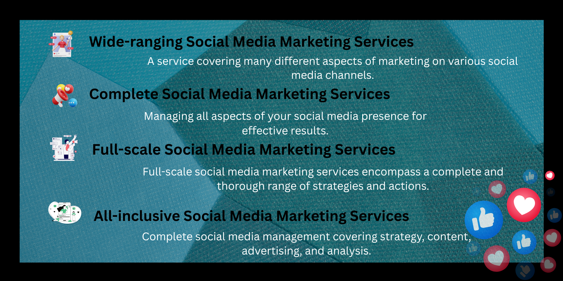 Social media organic and paid
