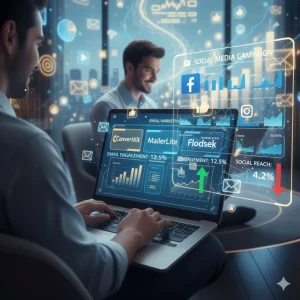 Email marketing engagement higher than social media