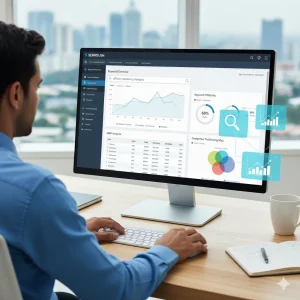 “Keyword and competitor research for affiliate SEO using SEMrush.”