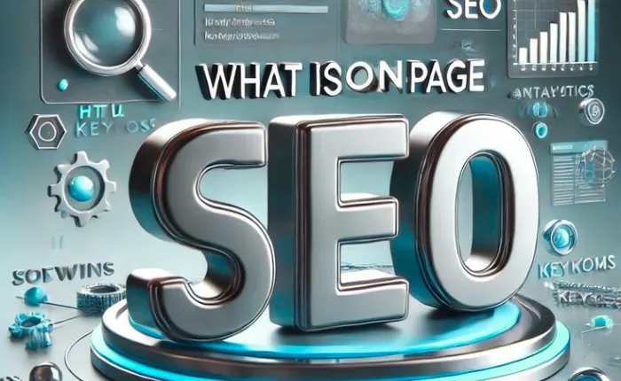 On page SEO concept illustration.