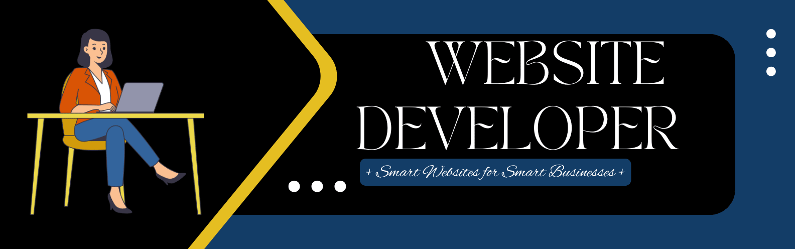 Website developer banner