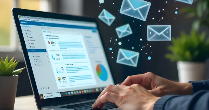 Marketer writing catchy email subject lines for better open rates.