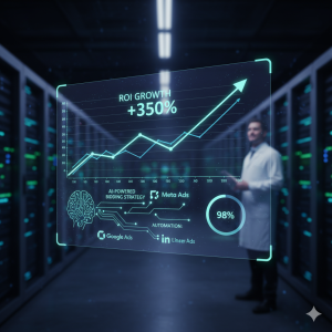 Smart bidding automation in Google Ads.