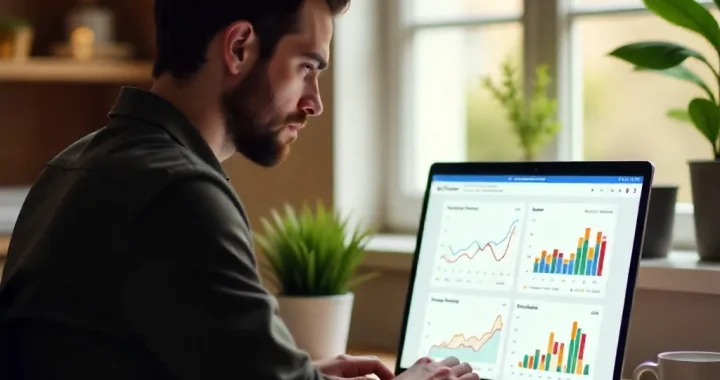 “Small business owner managing Google Ads campaigns 2025”