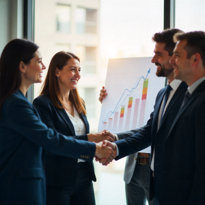 Successful B2B Google Ads strategy results.