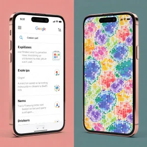 Comparison of Google search ad and display ad.”