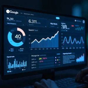 “AI-powered Google Ads trends 2025 dashboard.”