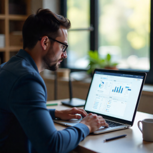 Researching B2B Google Ads keywords.